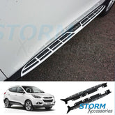 Hyundai Ix35 2013 On - Stx Integrated Running Boards - Side Steps - Pair